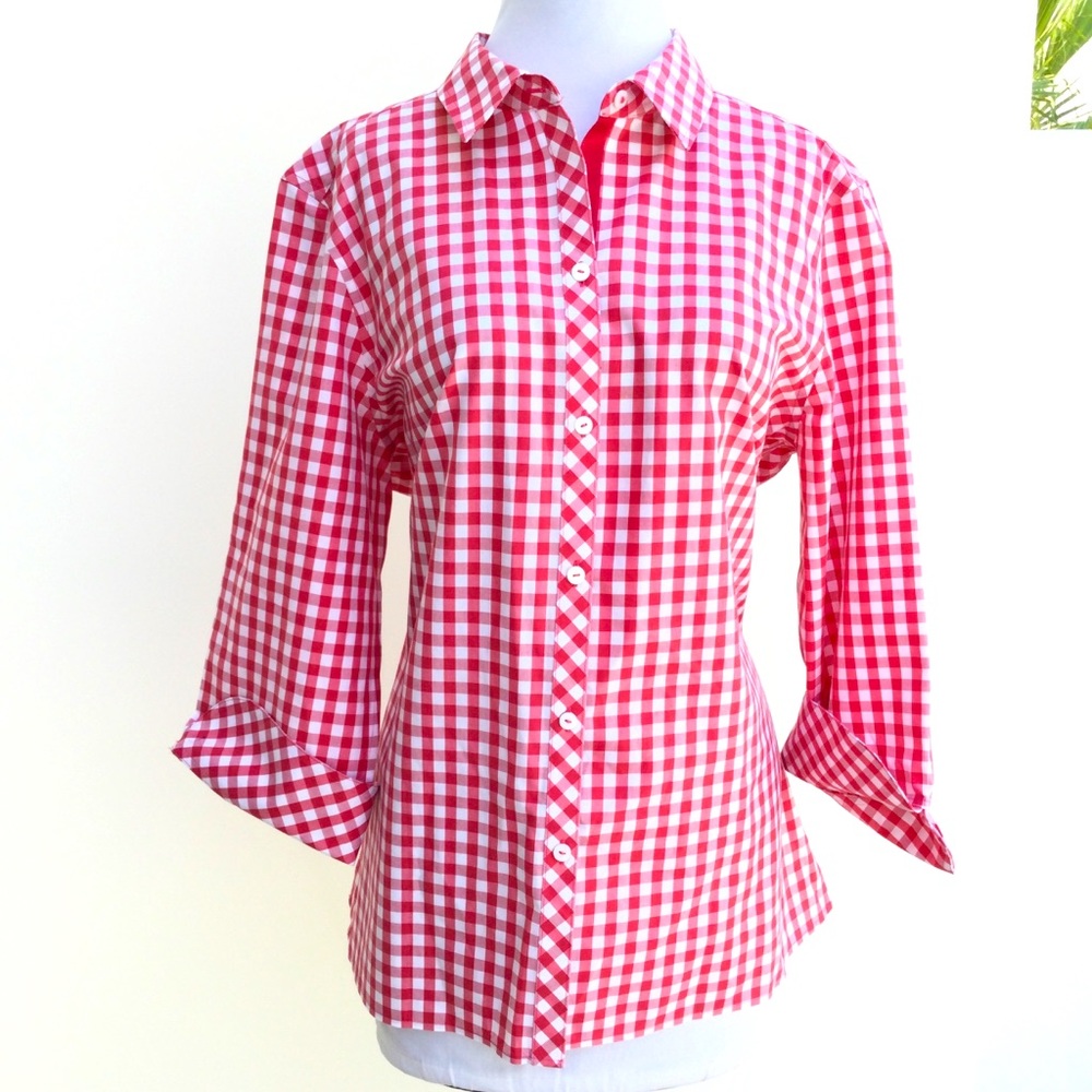 Fox Croft Button Down Heritage Non-Iron Long Sleeve Top